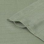 Chyhomenyc Light Green Valance for Windows, Light Filtering Faux Linen Textured - Image 8