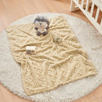 Sherpa Fleece Baby Blanket, Ultra Soft Fluffy Premium Baby Blankets - Image 5