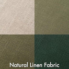 MIULEE Neutral Green Linen Pillow Covers Pack of 4 Decorative Natural Solid - Image 2