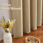 NICETOWN Linen Brown Curtains & Drapes Privacy - Image 6