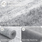 3x5 Washable Area Rug for Entryway, Soft Kitchen Rugs Non Slip for Dining Room - Image 7