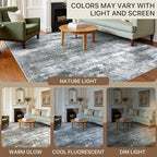 Area Rugs 8x10 for Living Room Bedroom, Modern Abstract Machine Washable Rug - Image 6