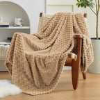 EXQ Home Fleece Throw Blanket for Couch or Bed by EXQHomeTexitleCoLtd