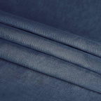 DWCN Navy Blue Sheer Curtains Semi Transparent Voile Rod Pocket Curtains - Image 4