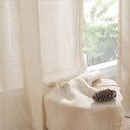 BGment Natural Tan Linen Curtains 80 Inches Long - Image 7