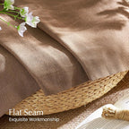 NICETOWN Gold Brown Linen Curtains - Image 6