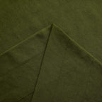 DWCN Olive Green Sheer Curtains Semi Transparent Voile Rod Pocket Curtains - Image 4