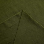 DWCN Olive Green Sheer Curtains Semi Transparent Voile Rod Pocket Curtains - Image 4