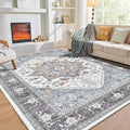 OPPODREAM Soft Area Rugs 4x6, Low-Pile Washable Rugs 4x6 by OPPODREAM