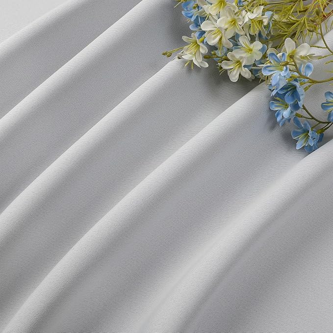 CUCRAF Blackout Curtains Room Darkening Window Curtain Panels, Rod Pocket - Image 7