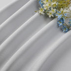 CUCRAF Grayish White Blackout Curtains 72 inch Length 2 Panels Set, Rod Pocket - Image 7