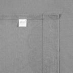 DWCN Grey Sheer Curtains Semi Transparent Voile Rod Pocket Curtains - Image 5