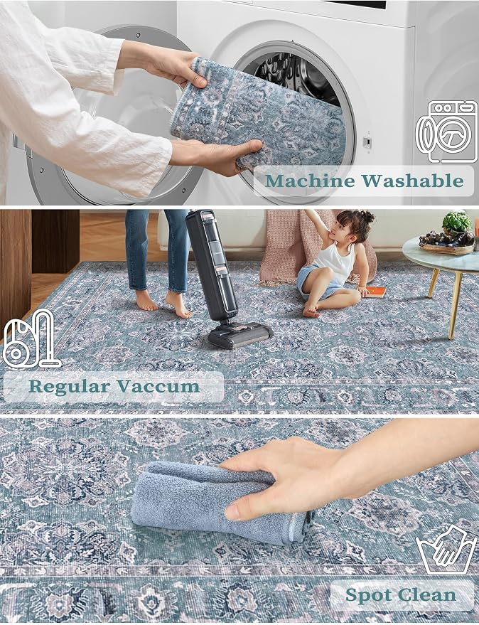SERISSA Boho Washable Runner Rug - Image 2
