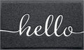 BeneathYourFeet Door Mat Welcome Mat Low Profile Front Doormat Indoor Outdoor by BeneathYourFeet