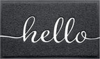BeneathYourFeet Door Mat Welcome Mat Low Profile Front Doormat Indoor Outdoor by BeneathYourFeet