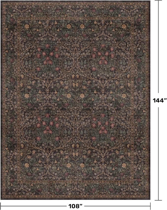 Washable Area Rugs 9x12 Living Room - Image 2
