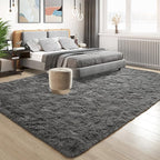 Tepook Soft Fluffy Rugs for Living Room, 5x8 Shaggy Area Rug for Bedroom - Image 2