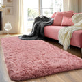 Runner Rugs for Bedroom 2x6 Rug Runners for Hallways Non Slip Soft Shag Bedside by Quntue