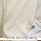 RYB HOME Window Toppers Valances - Image 2