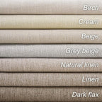 Cream Birch Blackout Curtains 72 Inches Extra Wide - Image 8