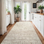 4x8 Washable Hallway Runner Rug：Moroccan Non-Slip Wide Runners - Image 8