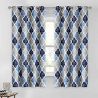 Beauoop 100% Blackout Curtains 63 Inches Long 2 Panels by Beauoop