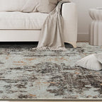 10x14 Area Rugs for Living Room Rug Washable: Abstract Large Rug Indoor Modern - Image 8