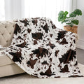 BEDELITE Cow Print Throw Blanket by BEDELITE