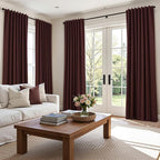 Guken 100% Blackout Curtains 102 Inch Length 2 Panels Set - Image 9