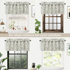 DriftAway Julia Lined Valance Double Layer Thermal Insulated Room Darkening - Image 7