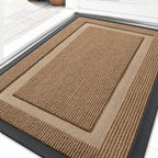 OLANLY Front Door Mat Indoor Outdoor Entrance, Waterproof All-Season, by OLANLY