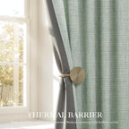 RYB HOME Sage Green 100% Blackout Curtains 108 inches Long, Thermal Insulated - Image 5