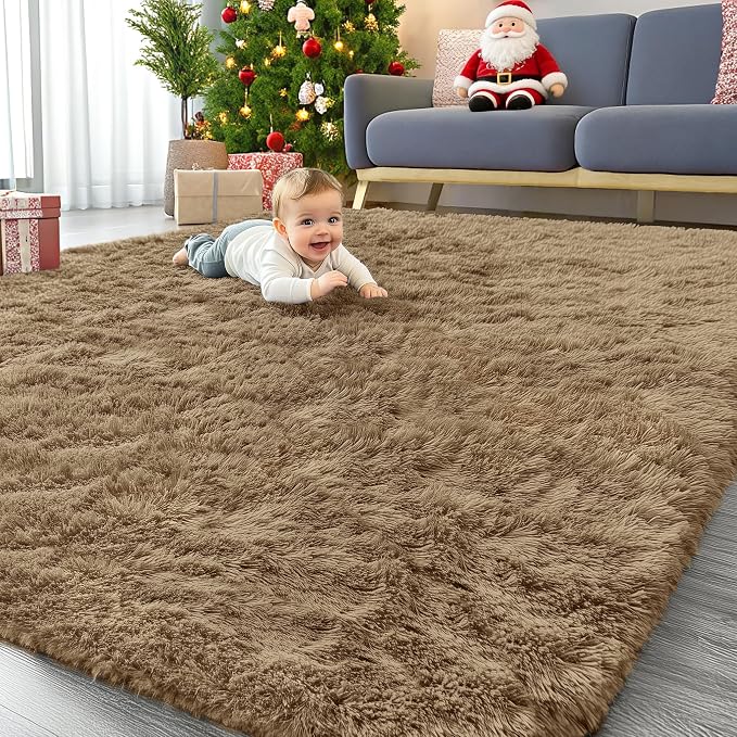 OLANLY 8x10 Machine Washable Large Area Rugs by OLANLY