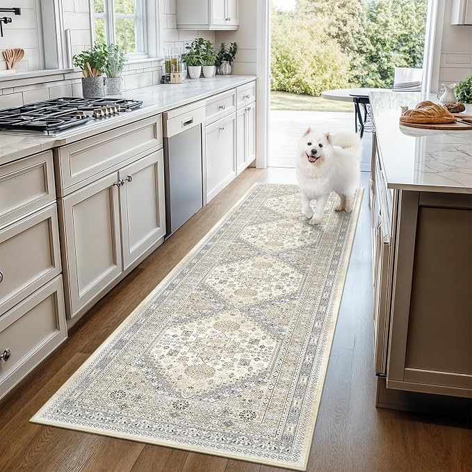 Washable Runner Rug 2.5x14, Non-Slip Long Kitchen Mats - Image 9