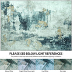 8x10 Area Rugs for Living Room Rug Washable: Abstract Large Rug for Dining Room - Image 7
