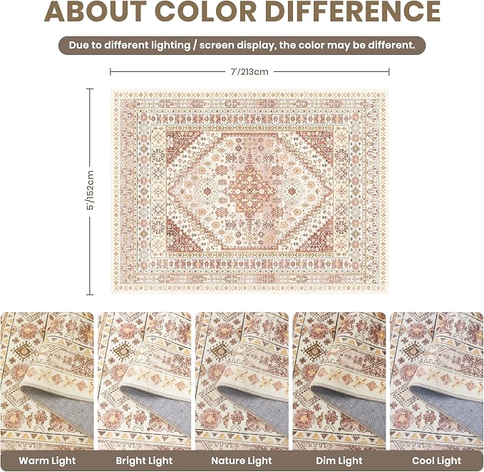 zesthome 5x7 Area Rugs - Image 2