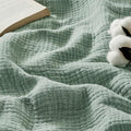 Bedsure 100% Cotton Muslin Blanket King Size by BEDSURE