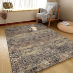 Washable Area Rug 9' x 12' Vintage Traditional Persian Mat - Image 4