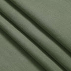 Nanspring Olive Green Linen Curtains 72 Inches Long 2 Panels Set - Image 7