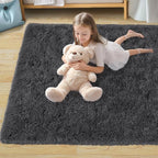 Pionblank Large Rug for Living Room 6x9 Feet, Modern Soft Shag Area Rug - Image 8