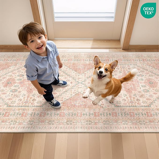 Runner Rug 2x6, Non Slip Washable Rugs - Image 9