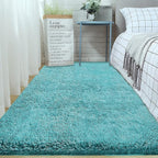 2x6 Runner Rug for Bedroom: Fluffy Shag Soft Washable Rugs Small Fuzzy Plush - Image 5