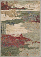 Area Rugs 5x7 for Living Room Bedroom, Modern Abstract Machine Washable Rug - Image 4