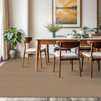 KOZYFLY Washable Area Rug 6x9 ft Rubber Backed Non Slip Rugs - Image 2