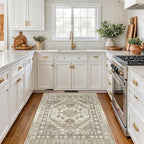 3x5 Washable Area Rug for Entryway, Kitchen Rugs Non Slip for Dining Room - Image 4