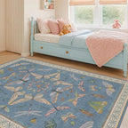 Hazo Haus Insect 3x5 Washable Stain Resistant Rugs - Image 3