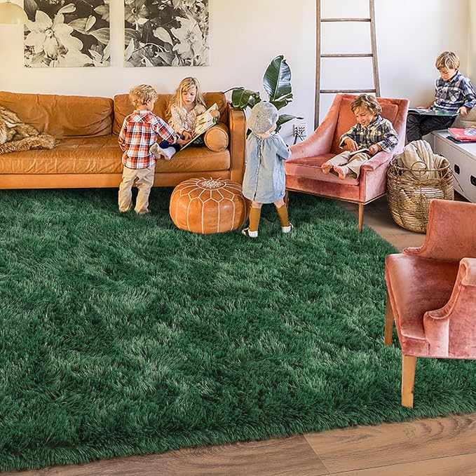 Rugs for Bedroom 4x6, Soft Shaggy Modern Shag Area Rug for Living Room - Image 6