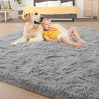 Tepook Area Rugs 10x14 for Living Room, Super Soft Fluffy Rugs for Bedroom - Image 4
