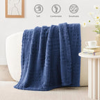 EXQ Home Fleece Throw Blanket for Couch or Bed - Image 2