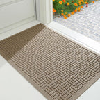Mibao Front Door Mat Indoor Outdoor Entrance, Dirt Trapping Waterproof - Image 9